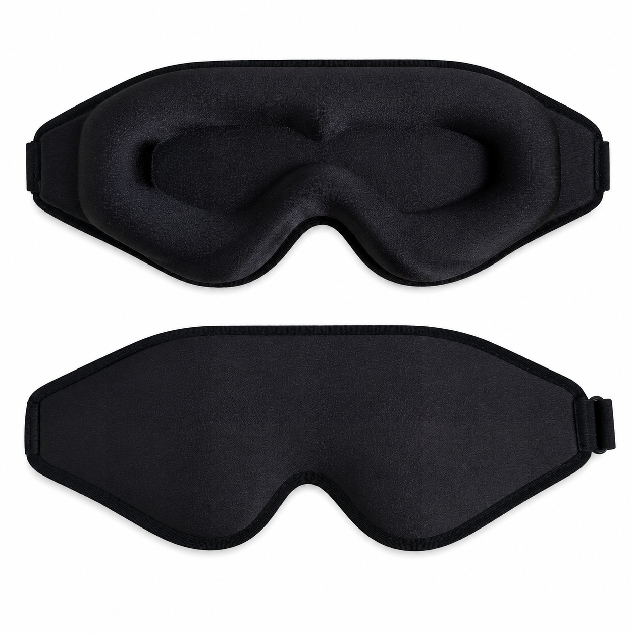 Black Premium 3D Blackout Ergonomic Sleep Mask