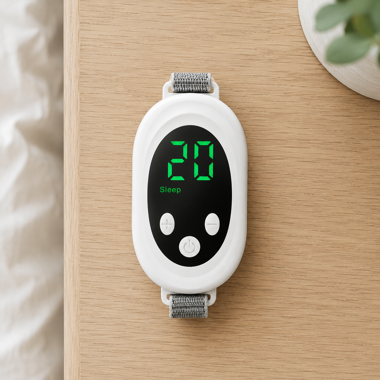Handheld sleep aid relaxation device white