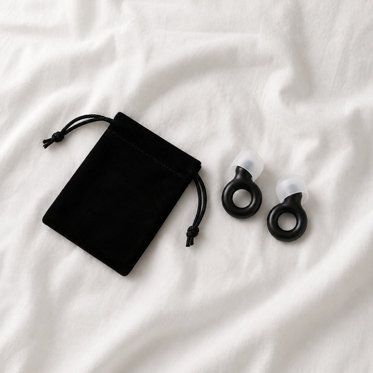 Loop earplugs for silent sleep