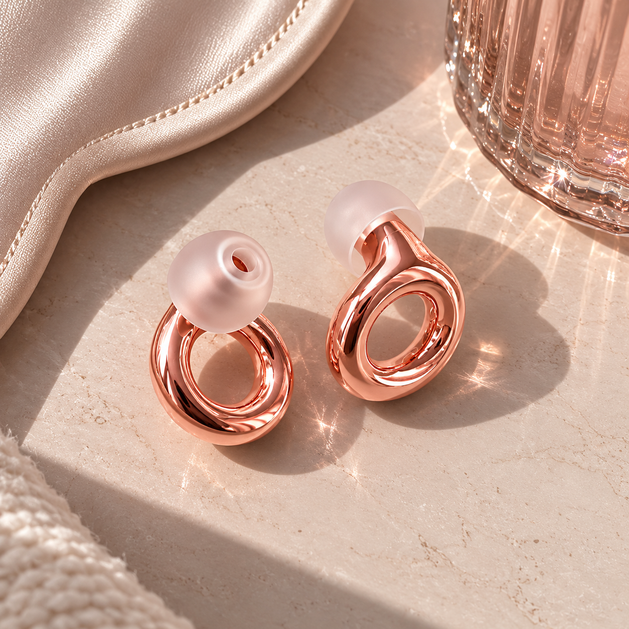 Noise cancelling loop ear plugs pink official metallic sleep