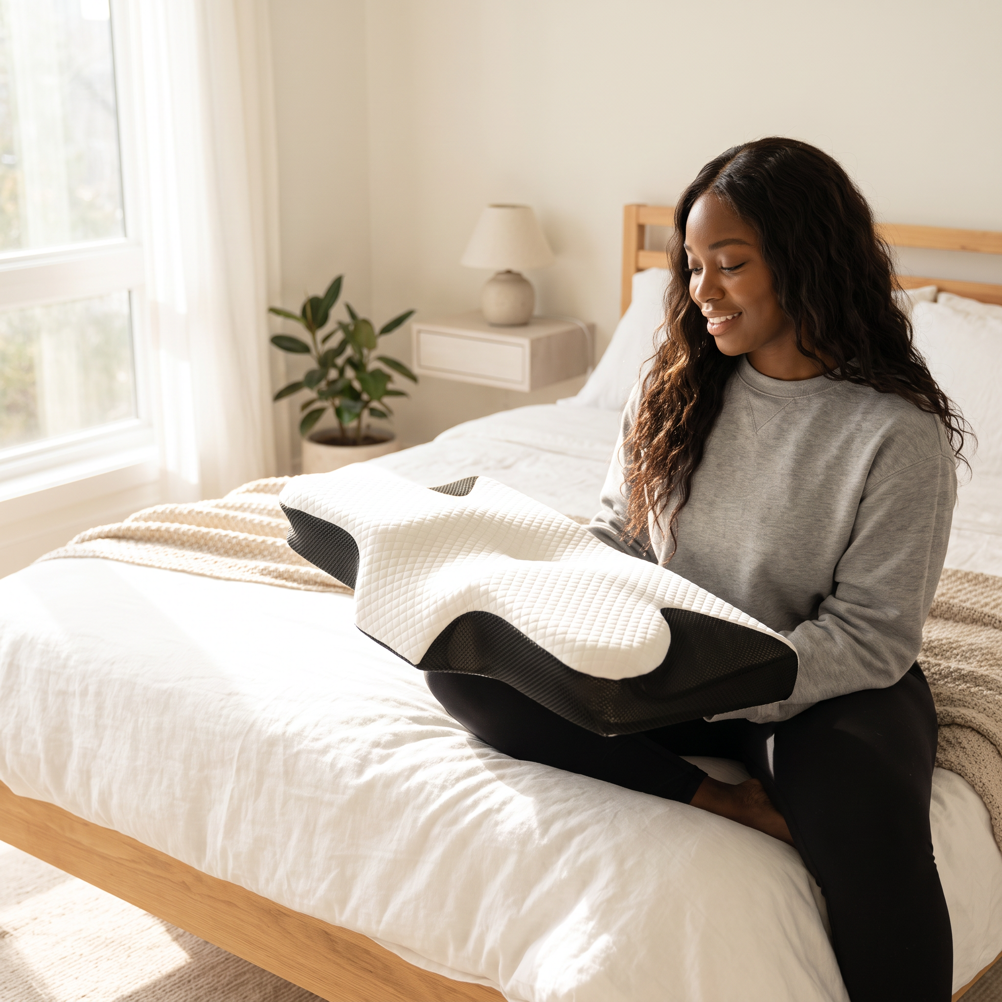 PREMIUM ERGONOMIC MEMORY FOAM PILLOW