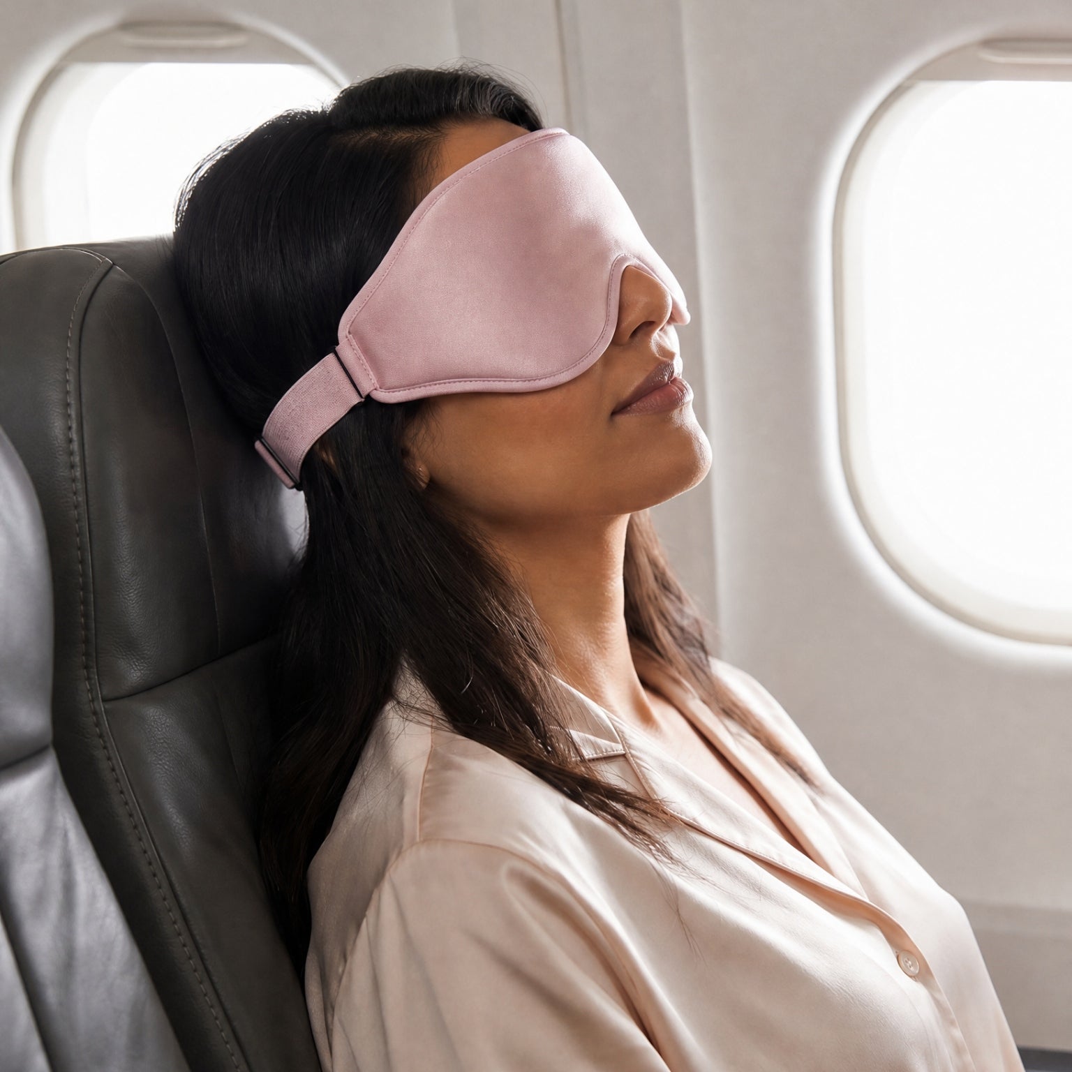 Premium 3D Blackout Ergonomic Sleep Masks for flying