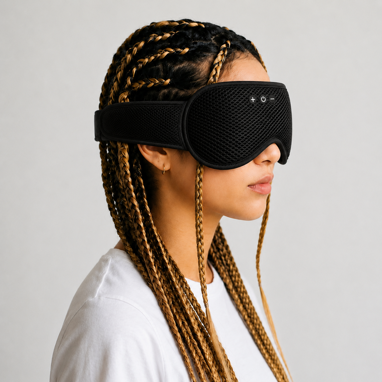 Premium bluetooth sleep mask blackout womans