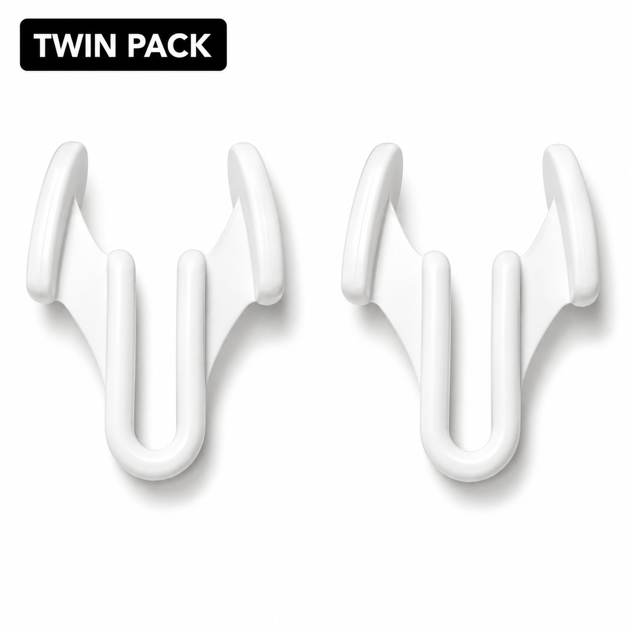 White nasal dilator for better breathing