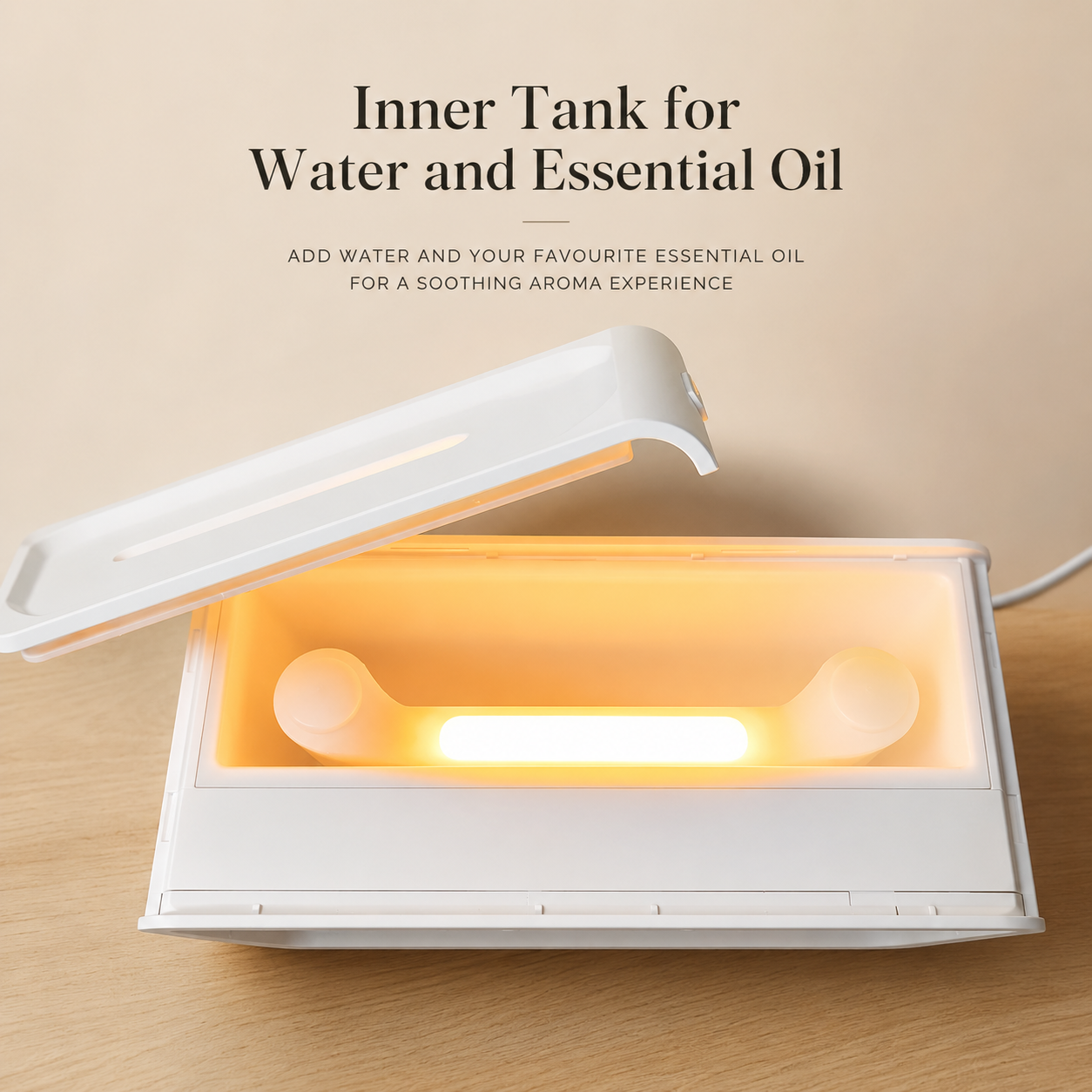 White noise aroma diffuser for sleep essential oil