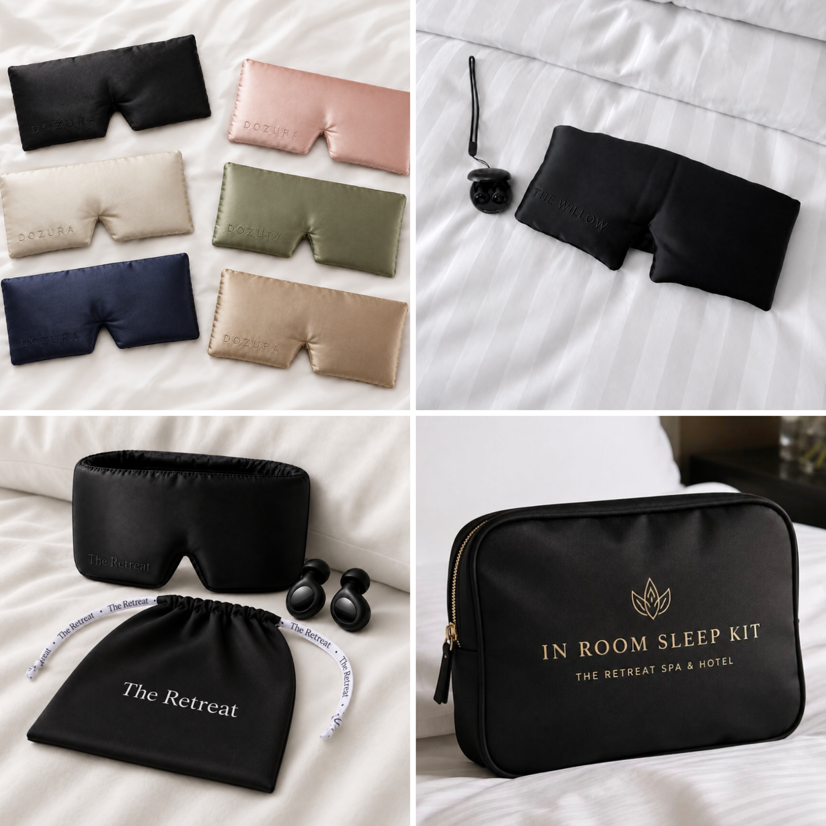 dozura manta drowsy dore and rose sleep mask weighted eye mask