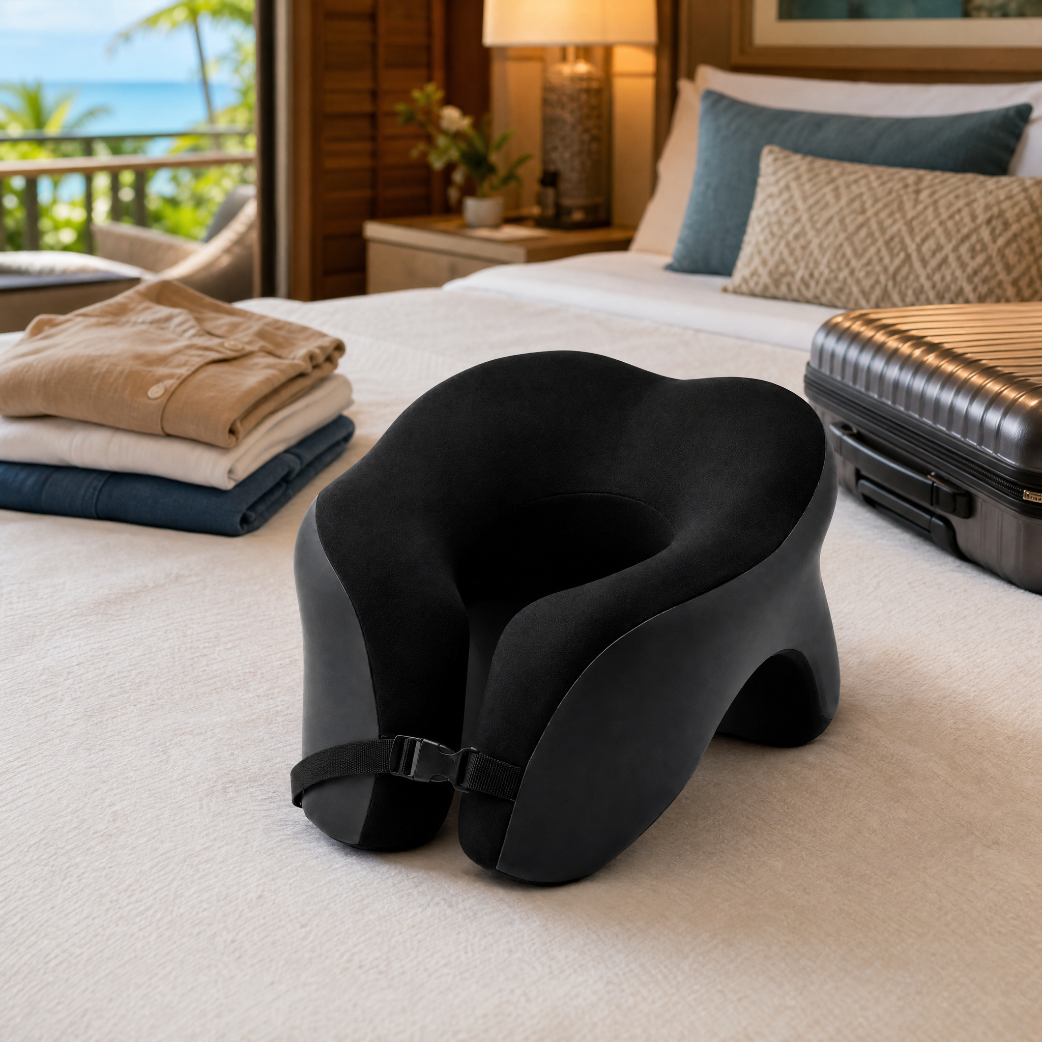 ergonomic travel neck support pillow for better sleep