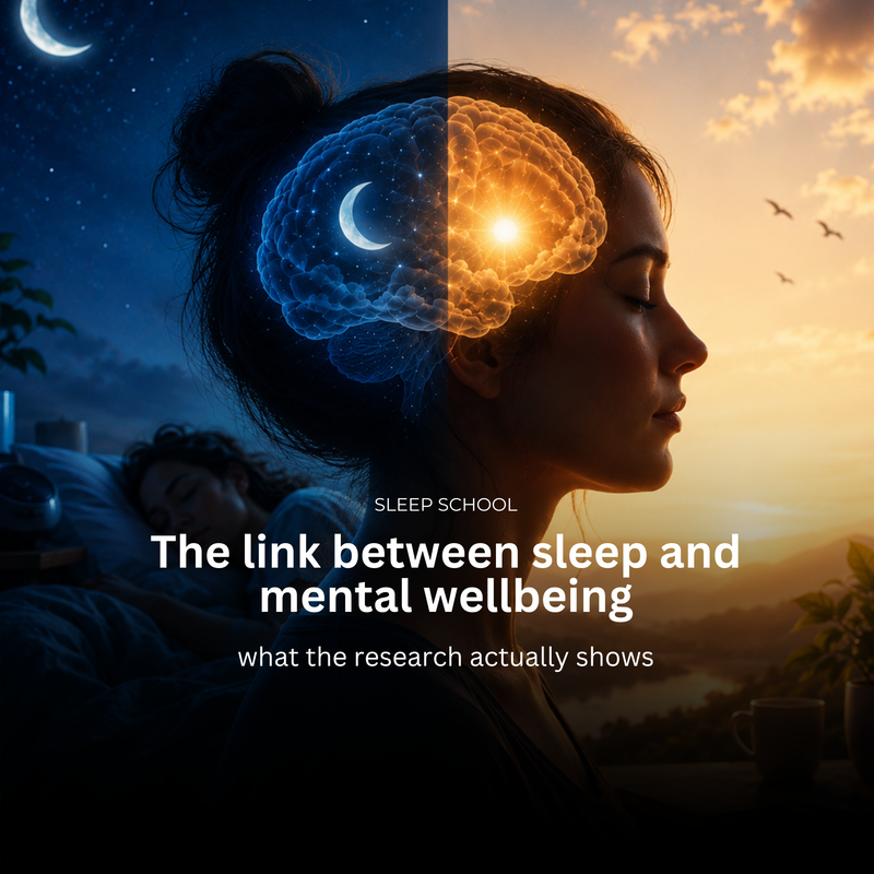 The link between sleep and mental wellbeing: what the research actually shows