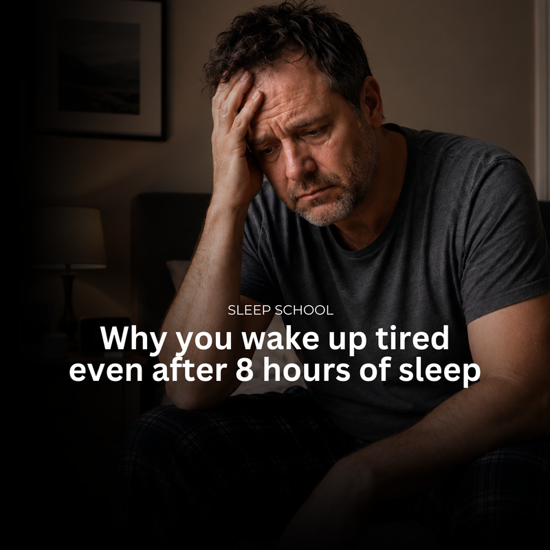 Why you wake up tired even after 8 hours of sleep