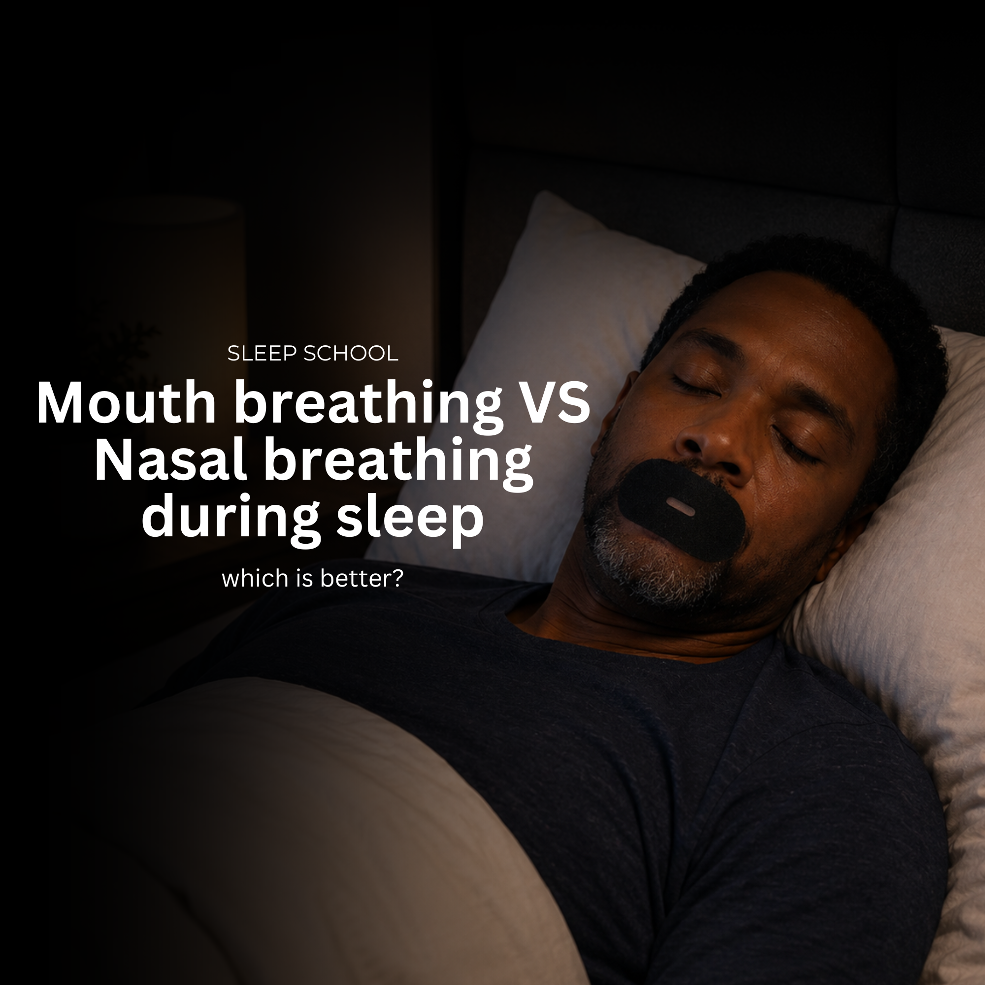 Mouth breathing vs nasal breathing during sleep: which is better?