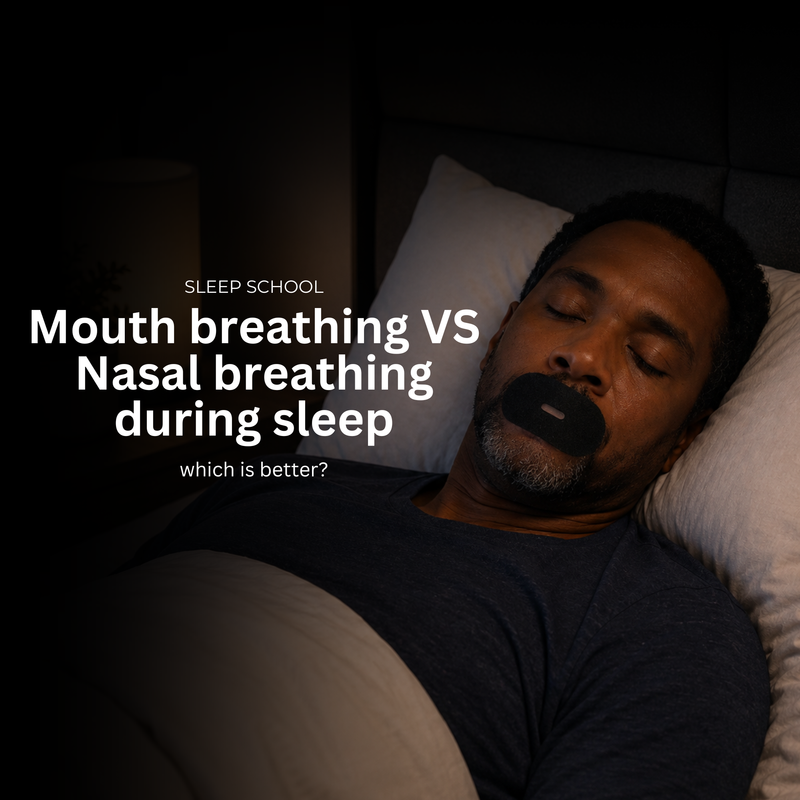Mouth breathing vs nasal breathing during sleep: which is better?