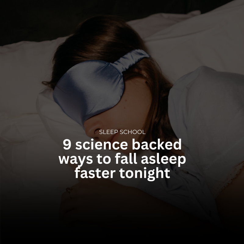 9 science backed ways to fall asleep faster tonight