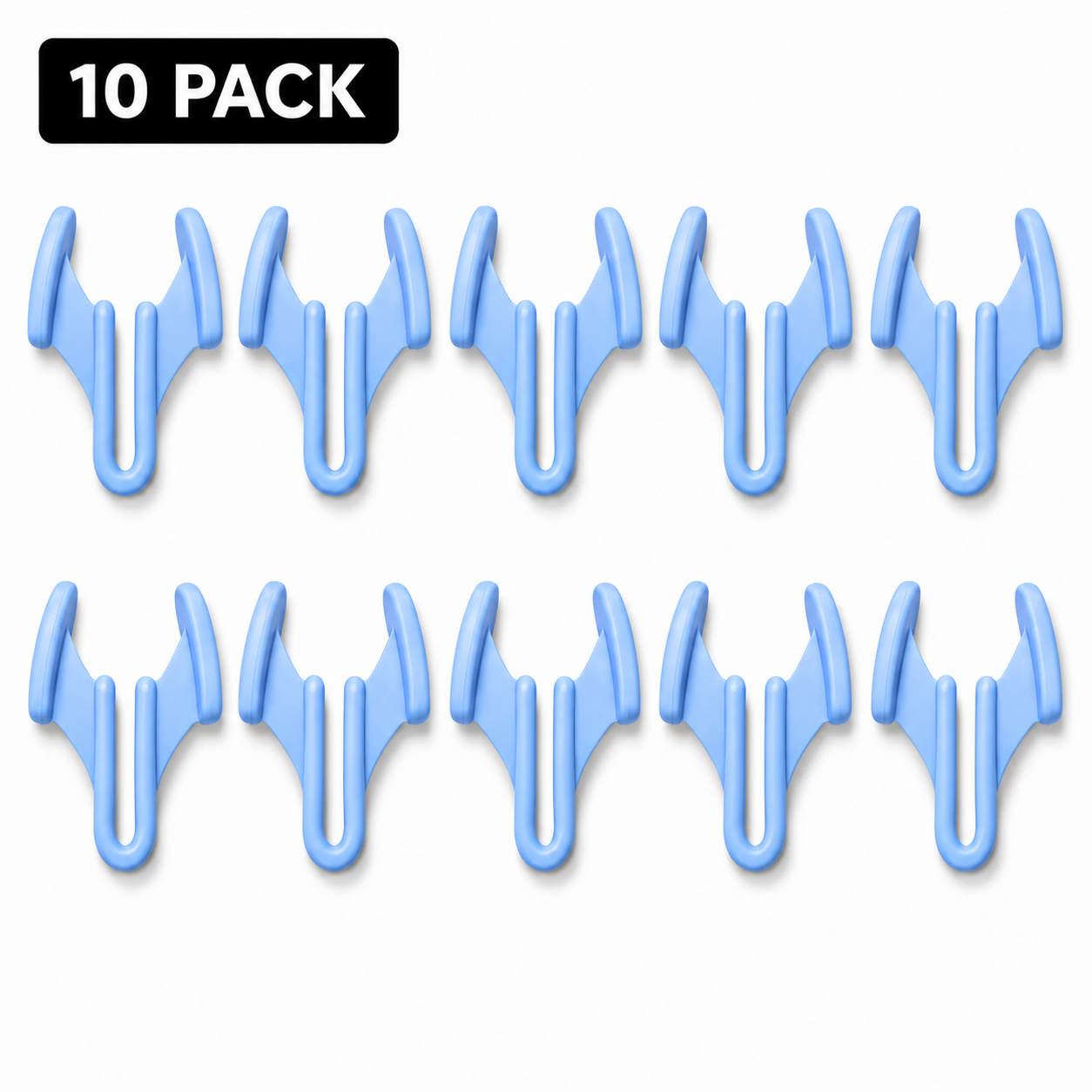 Blue nasal dilators for better breathing