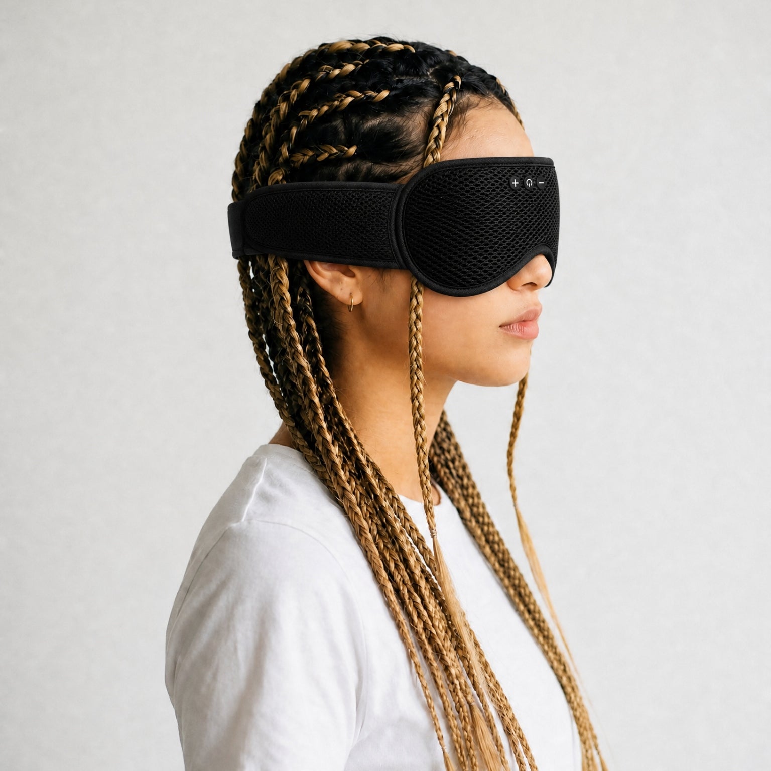 Bluetooth Blackout 3D ergonomic sleep mask adjustable volume womems unisex