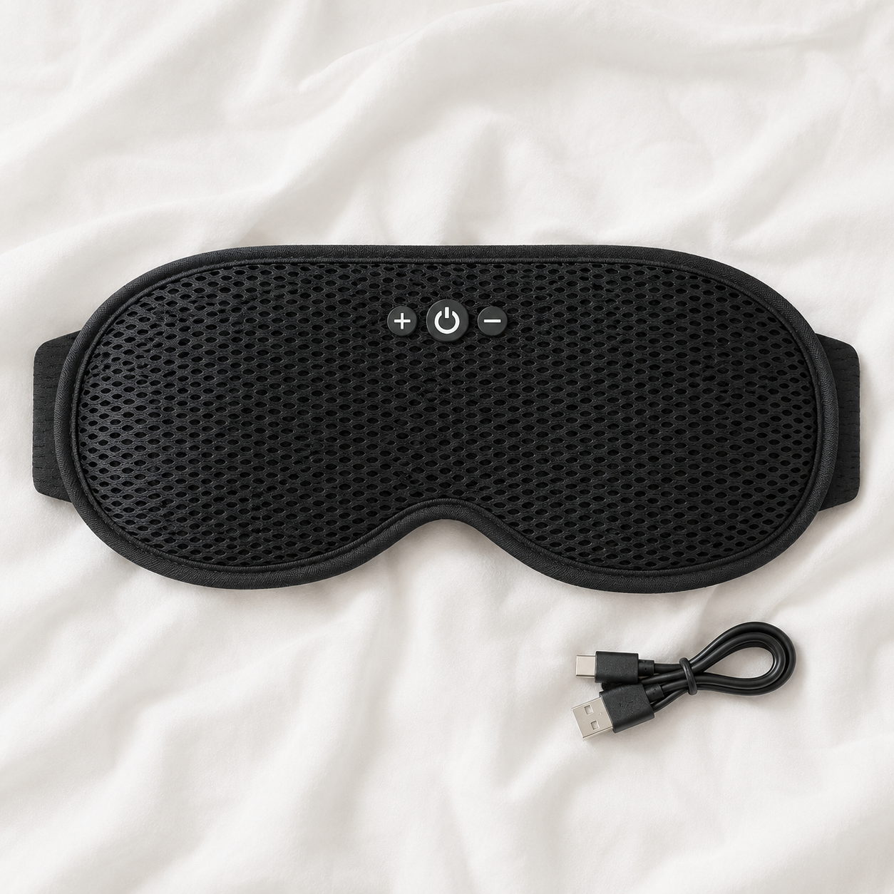 Dozura eclipse sound sleep mask and usb c charger