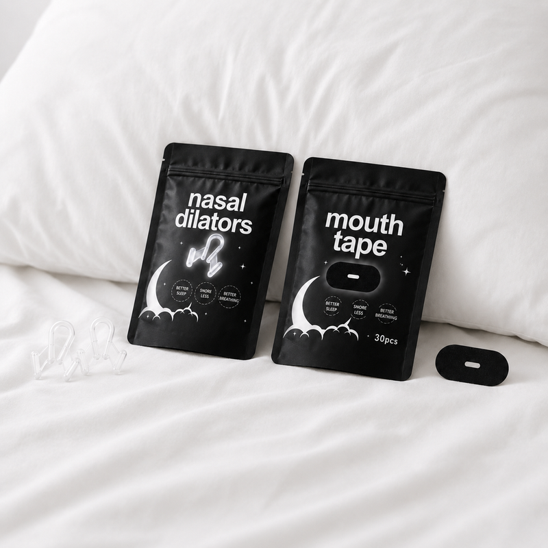 Dozura premium sleep essentials bundle for mouth breathers, mouth tape and dilators