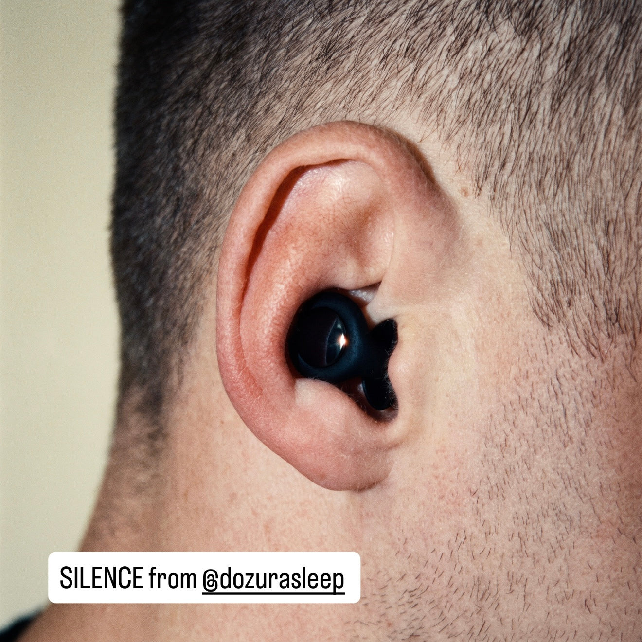Ear plugs better sleep and no snoring
