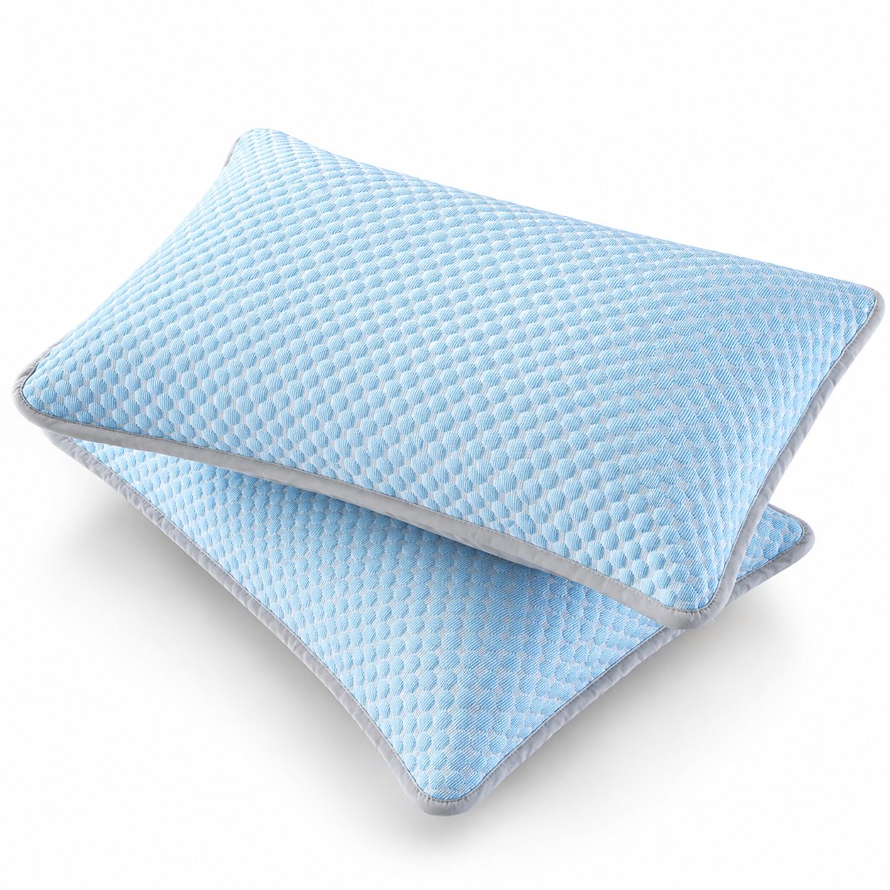 Everyday Cooling Comfort Pillow Case blue
