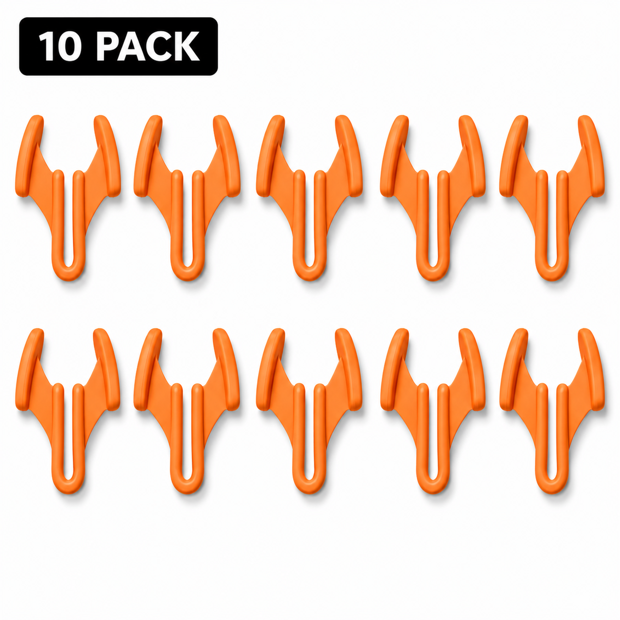 Orange nasal dilators for better breathing