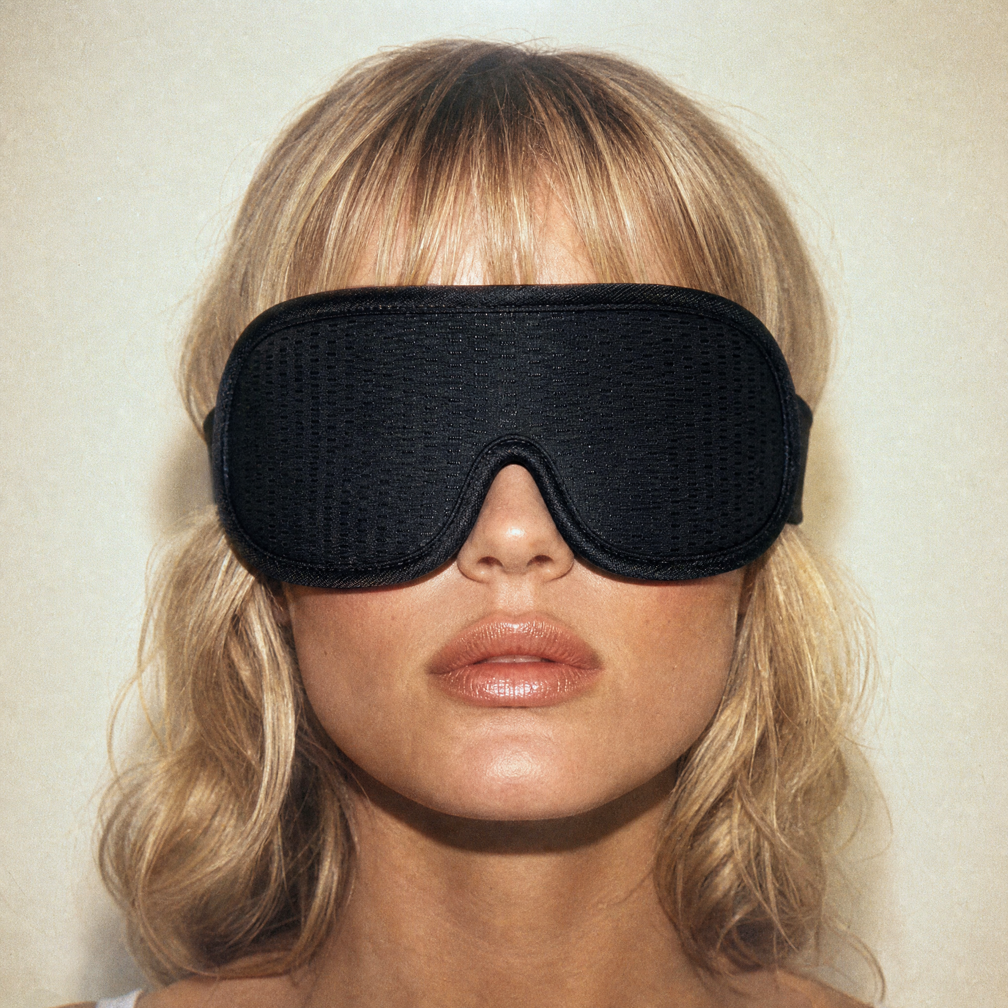Premium blackout 3D black sleep mask