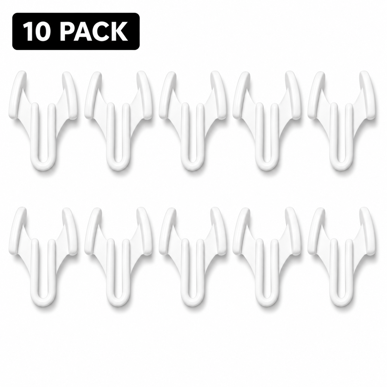 White nasal dilators for better breathing