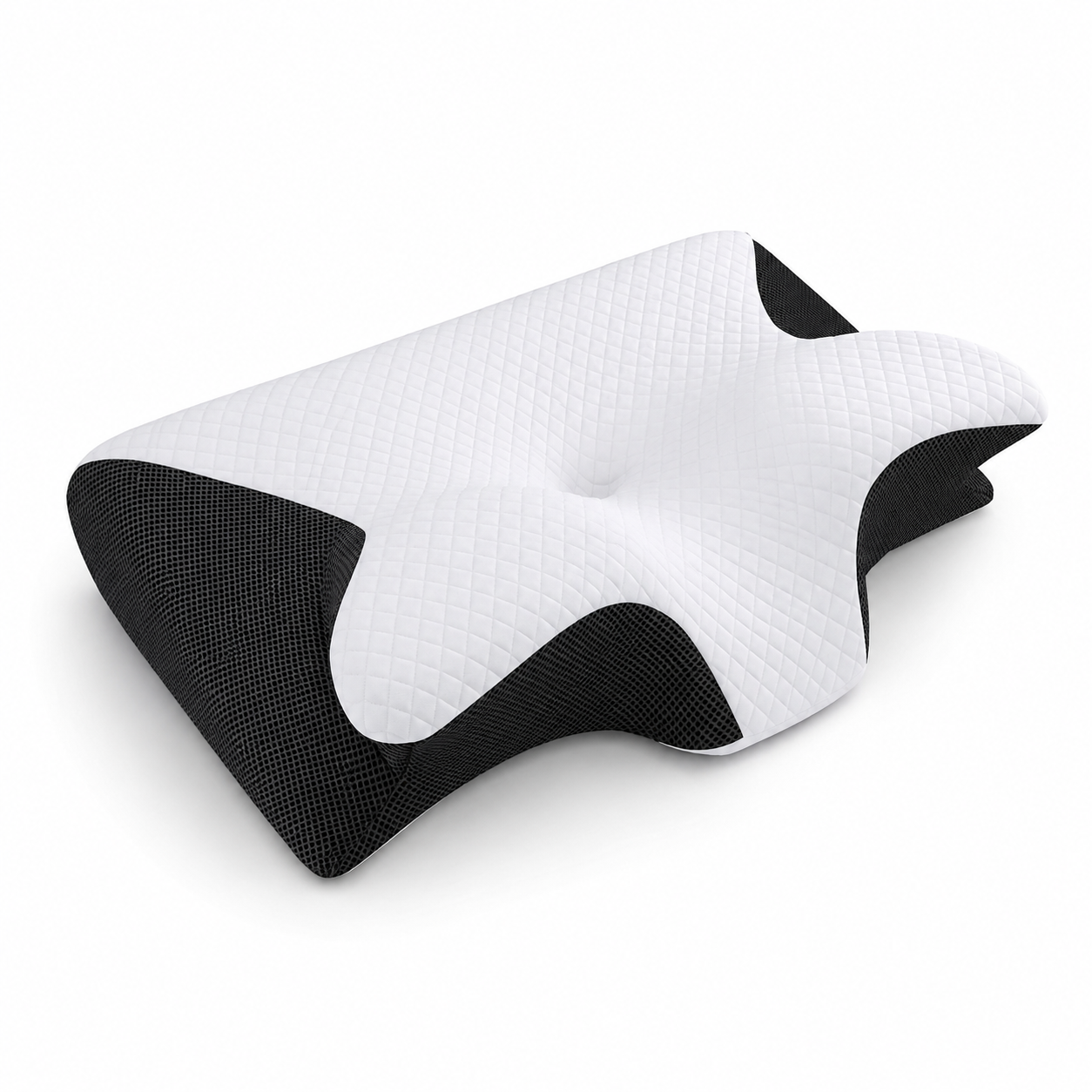 ergonomic memory foam orthopaedic support pillow