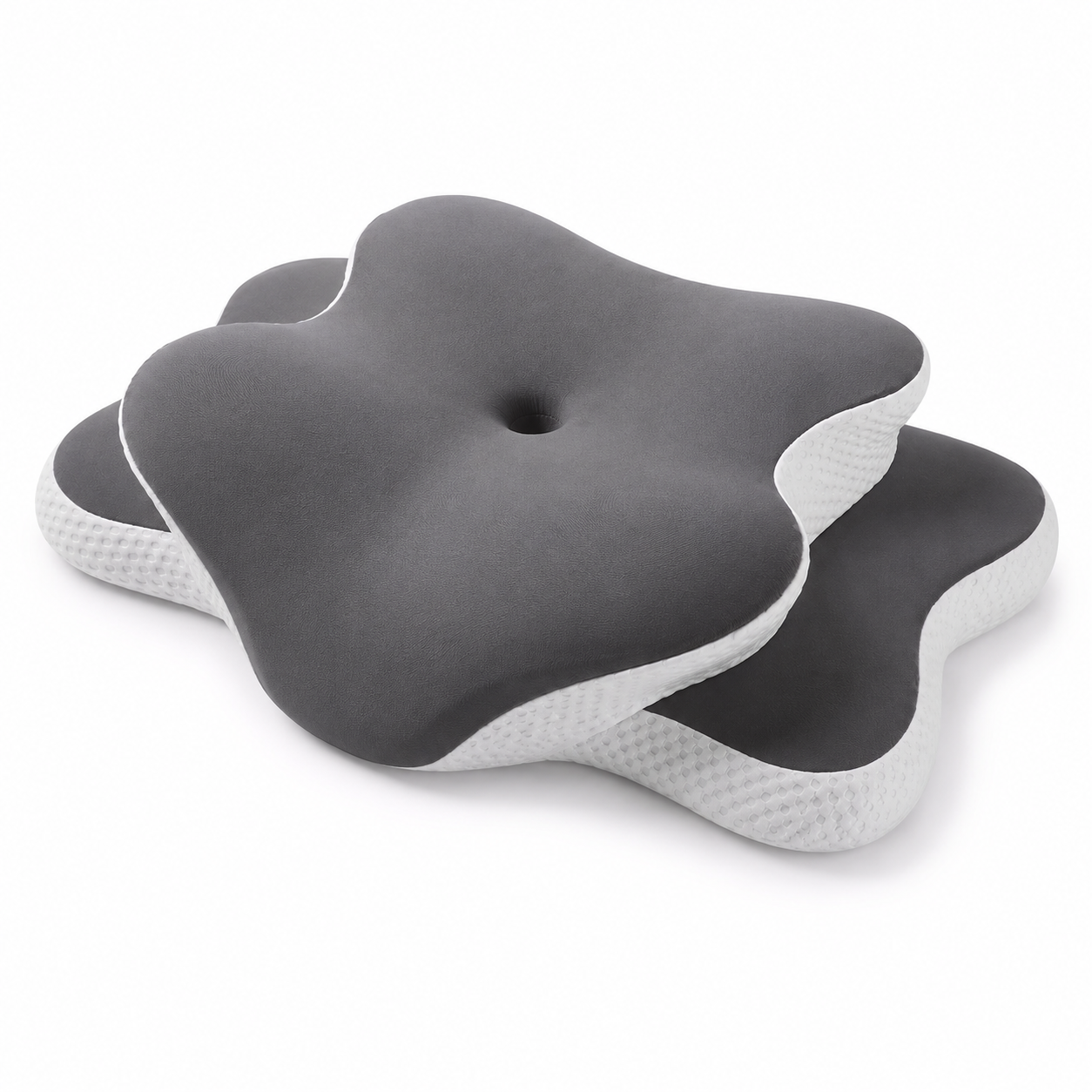 luxury ergonomic cloud memory foam pillow for all sleep positions