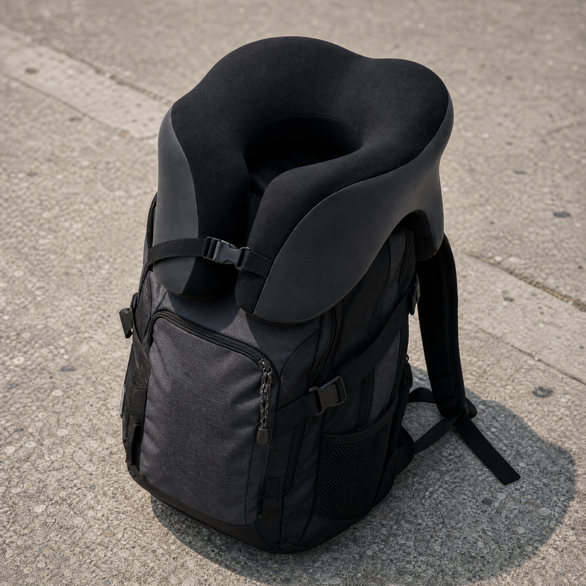 premium travel pillow for better sleep ergonomic design