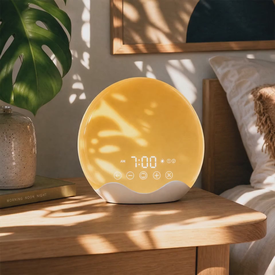 Dozura Sunrise Globe Lamp Alarm Clock natural sunrise lumie